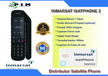 Telepon Satelite Inmarsat IsatPhone 2 Garansi Resmi